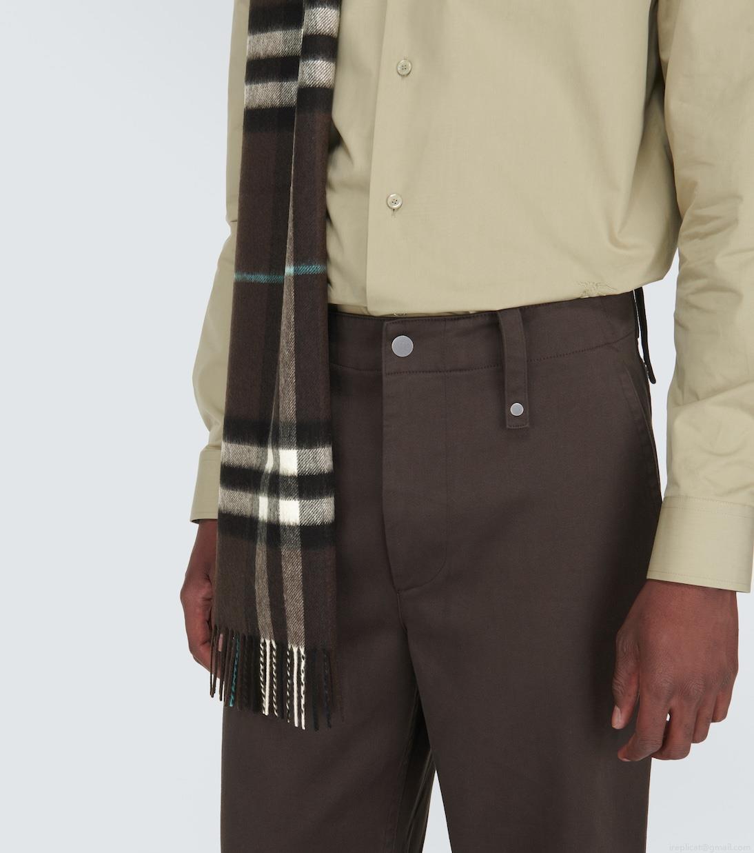 BurberryBurberry Check cashmere scarf