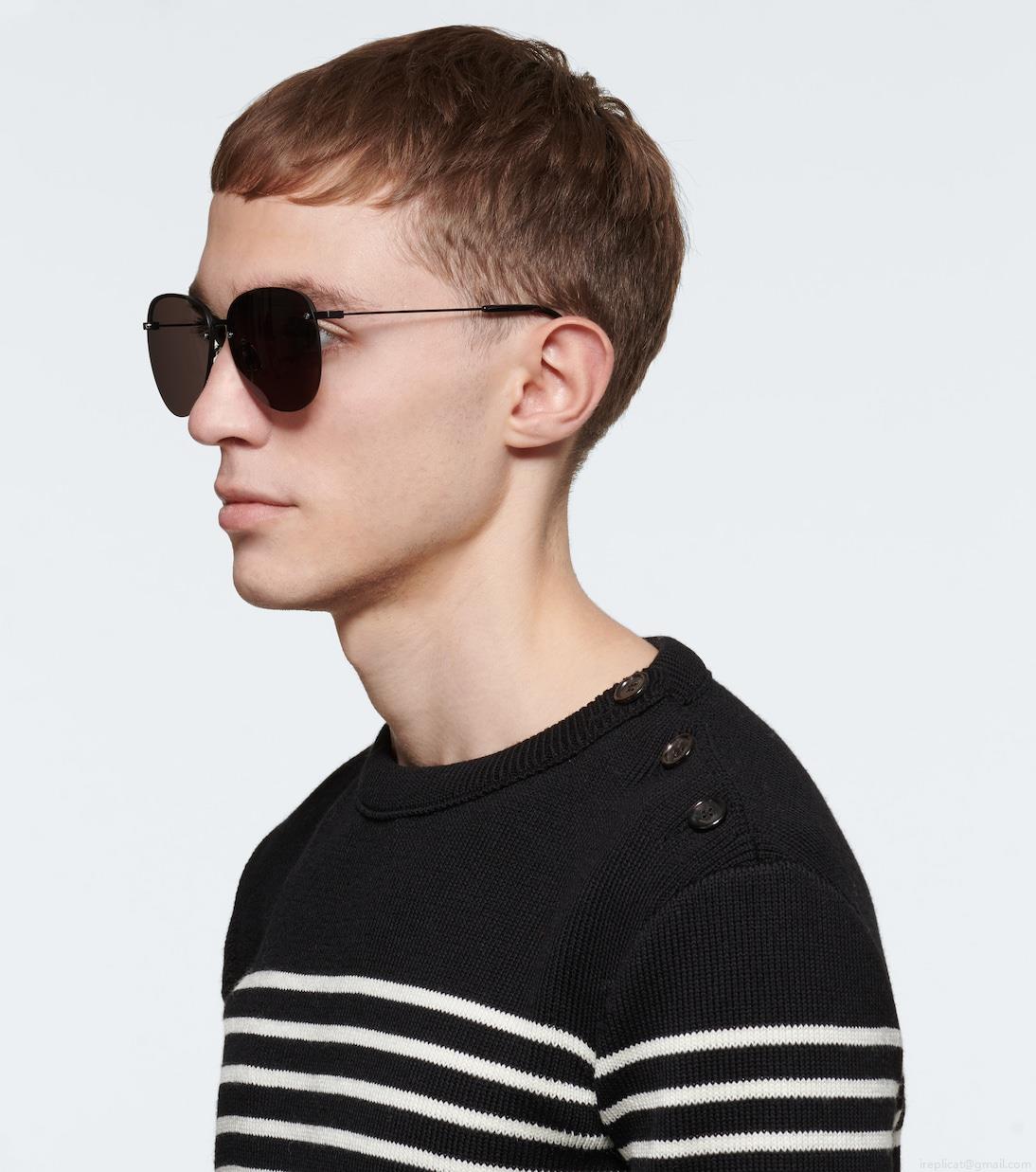 Saint LaurentRound-frame sunglasses