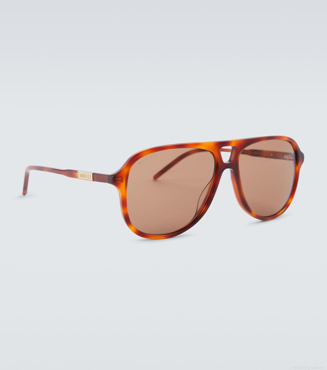 GucciAviator acetate sunglasses