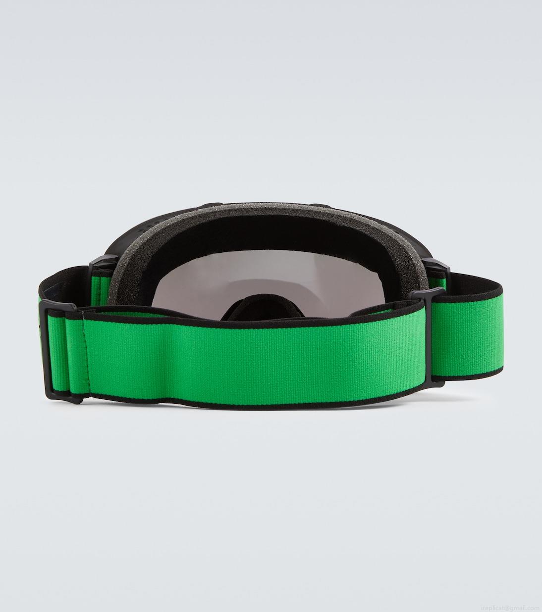 Bottega VenetaLogo ski goggles