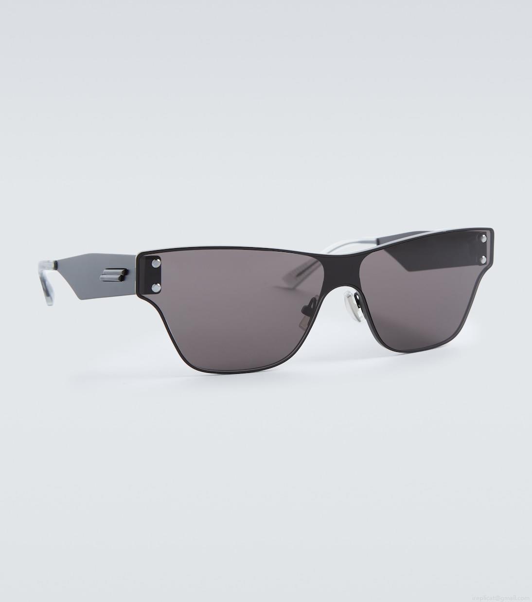 Bottega VenetaSquare metal sunglasses