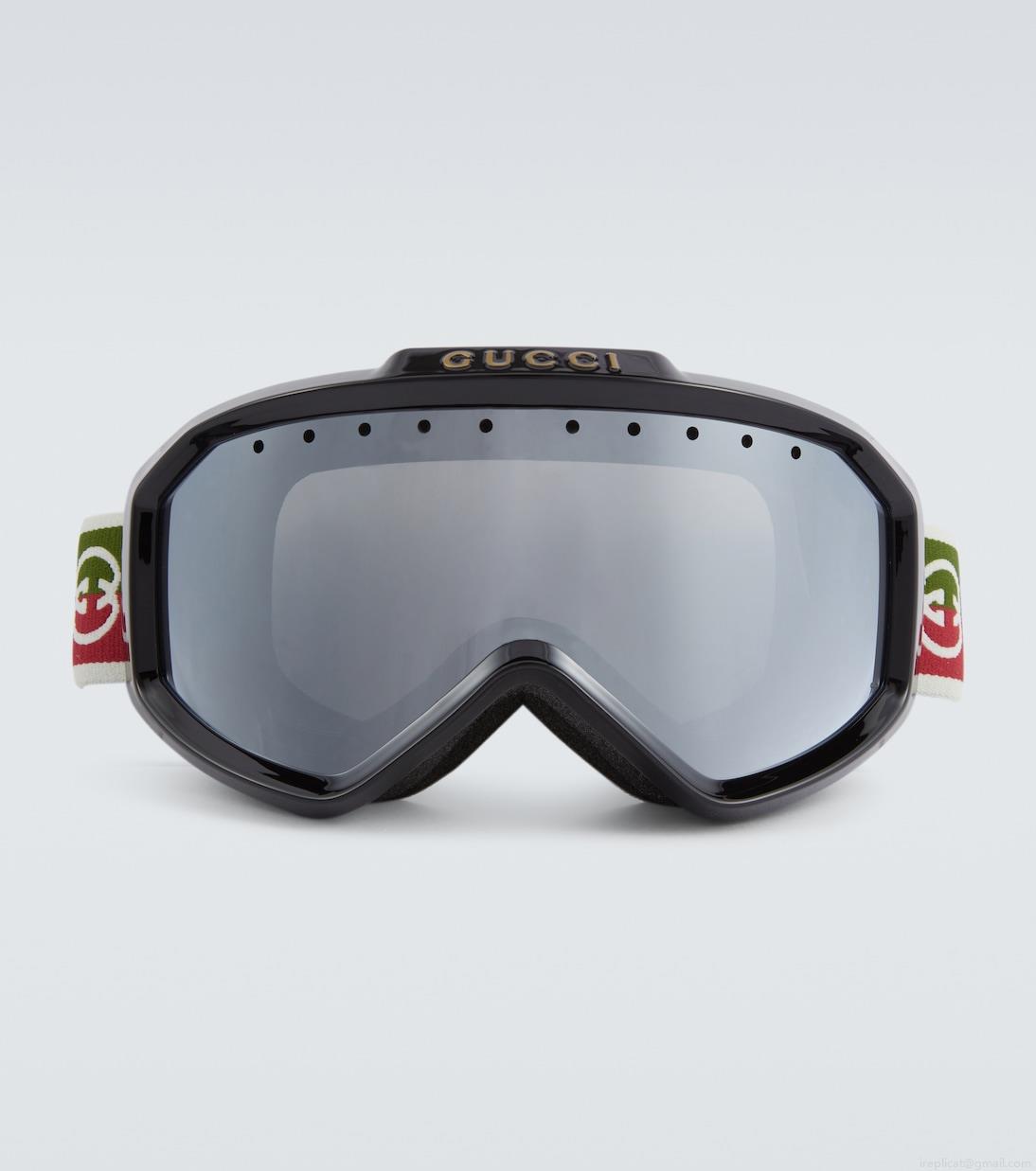 GucciLogo ski goggles