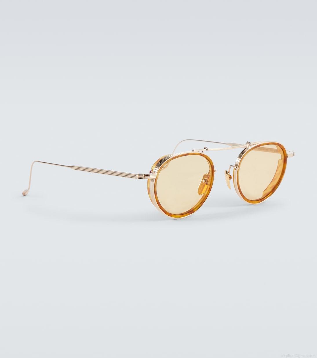 Jacques Marie MageApollinaire browline sunglasses