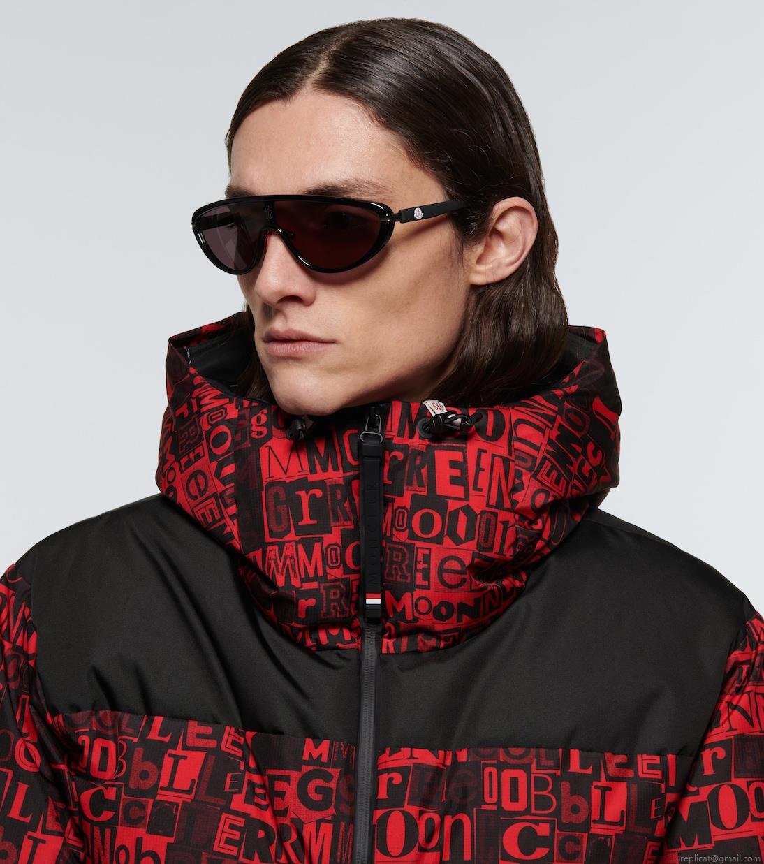 Moncler GrenobleRounded sunglasses