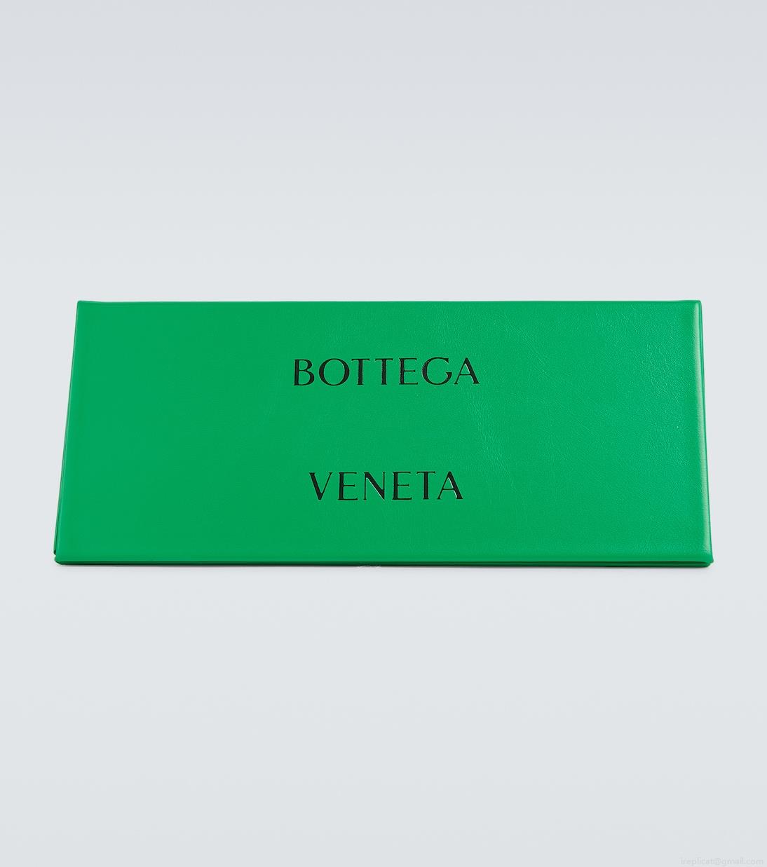 Bottega VenetaMetal-frame sunglasses