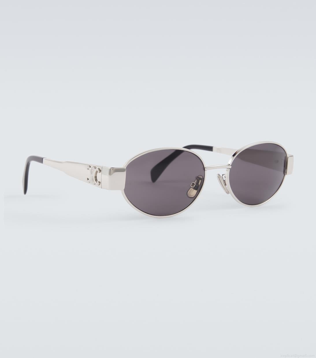 Celine EyewearTriomphe 01 oval sunglasses