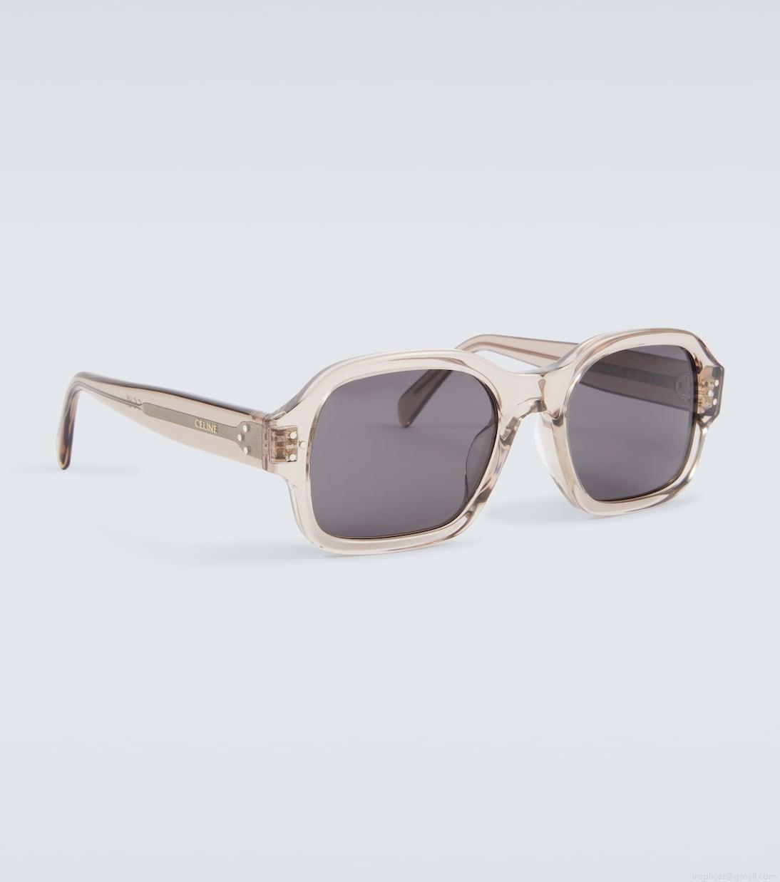 Celine EyewearBold 3 Dots squared sunglasses