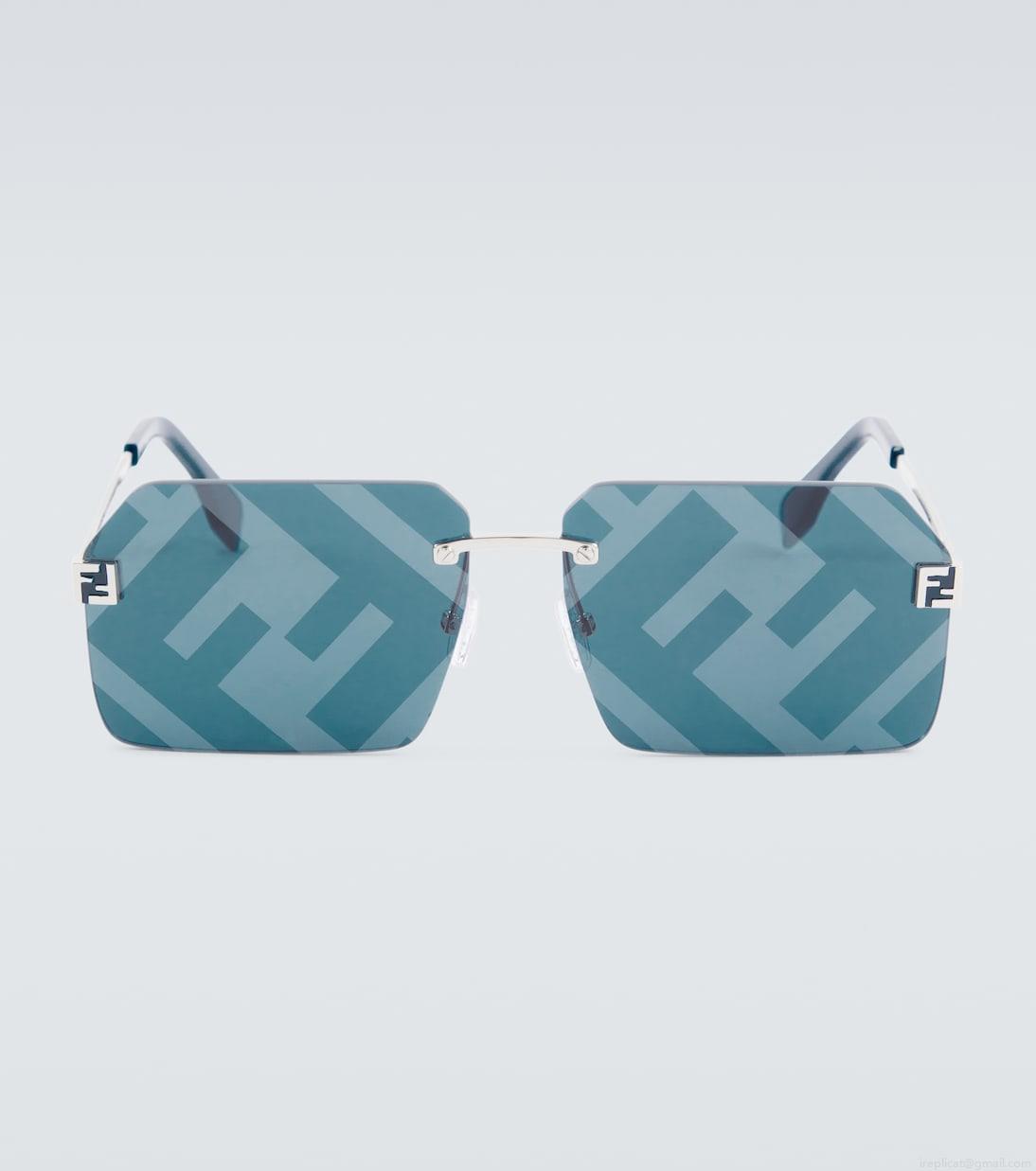 FendiFendi Sky rectangular sunglasses