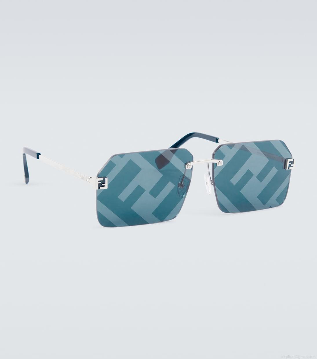 FendiFendi Sky rectangular sunglasses