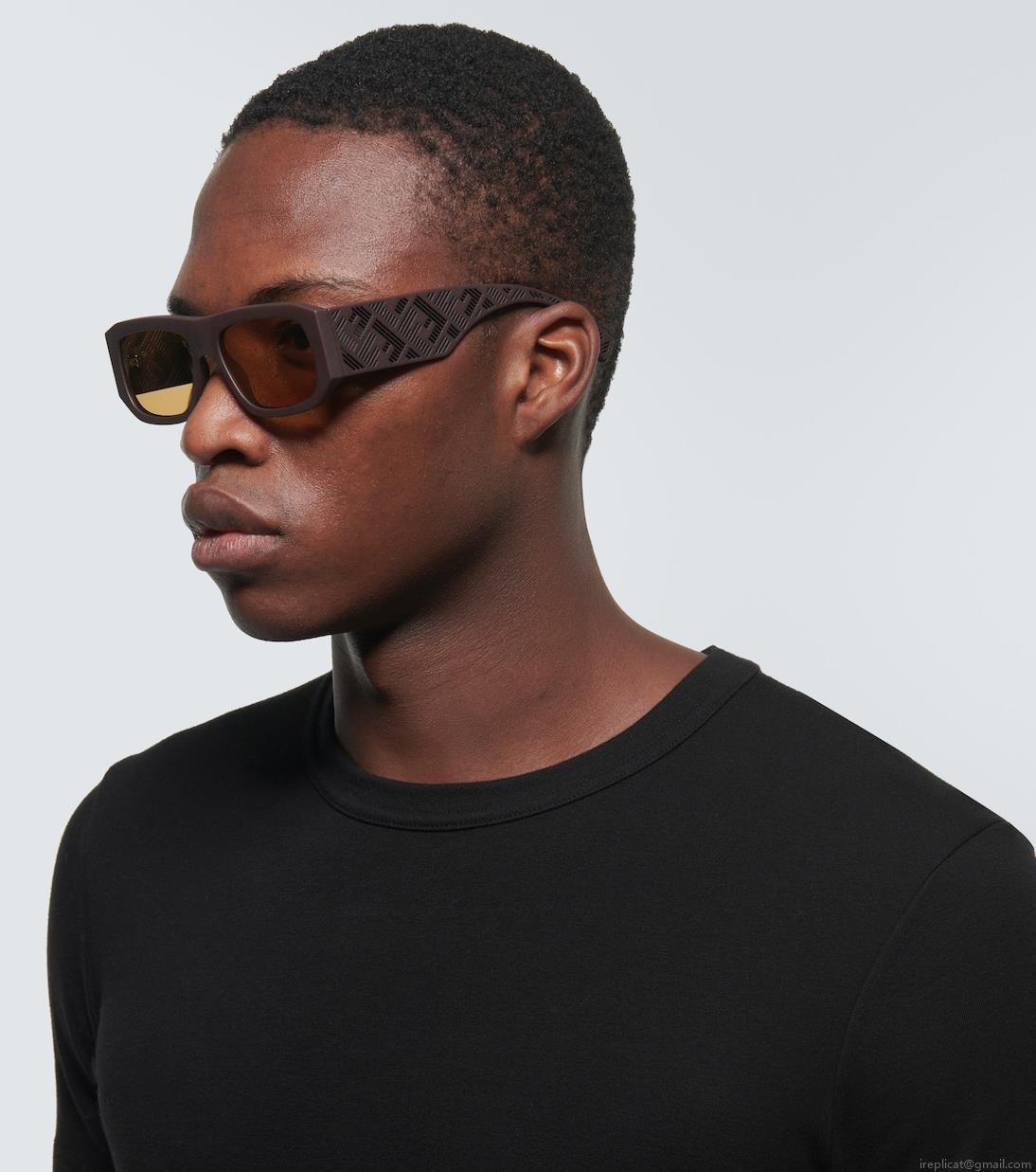 FendiFendi Shadow rectangular sunglasses