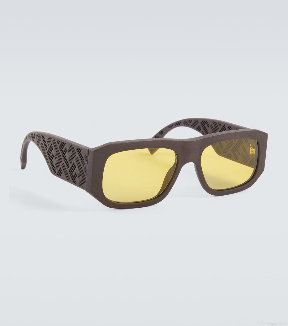 FendiFendi Shadow rectangular sunglasses