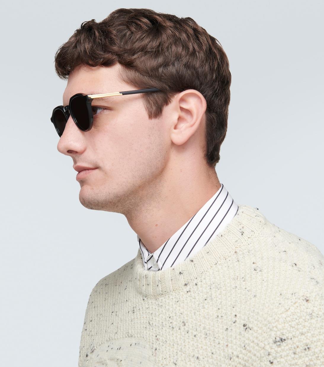 Bottega VenetaRound sunglasses