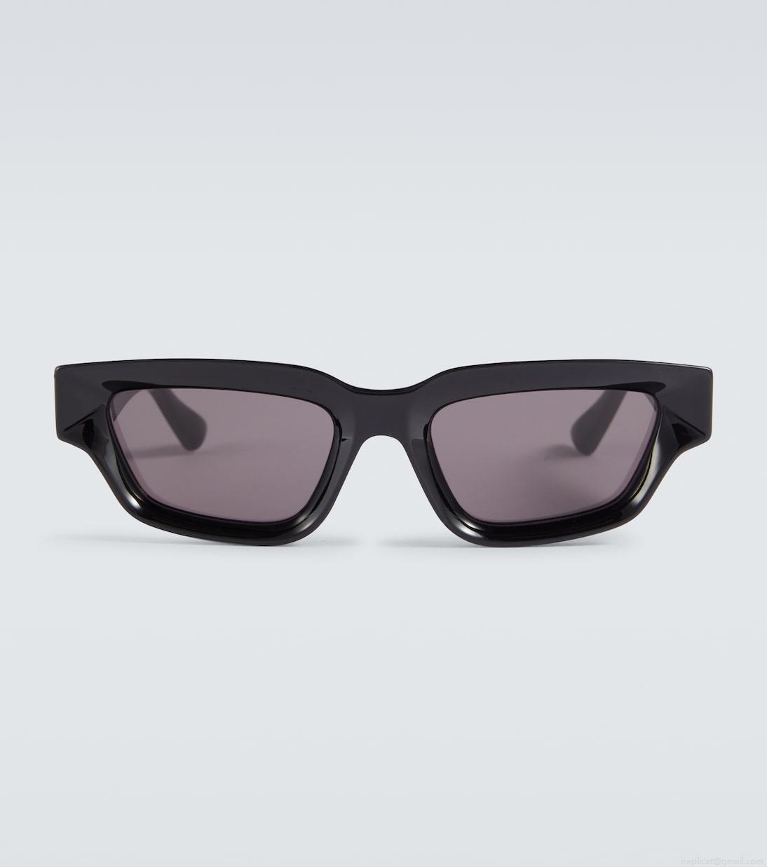 Bottega VenetaSharp square sunglasses