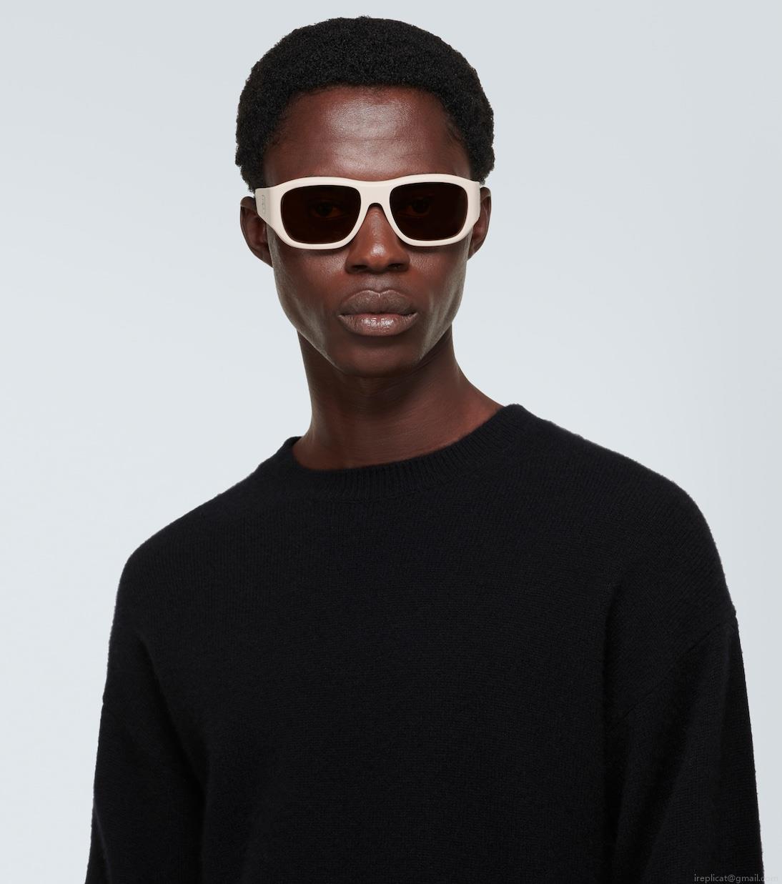 FendiLogo square sunglasses