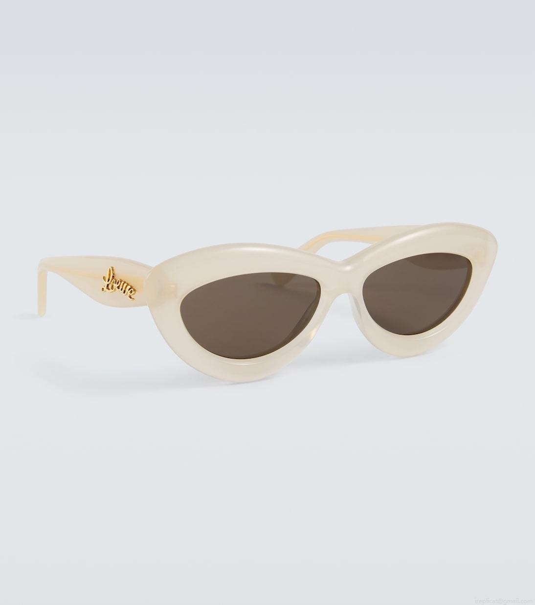 LoeweCurvy oval sunglasses