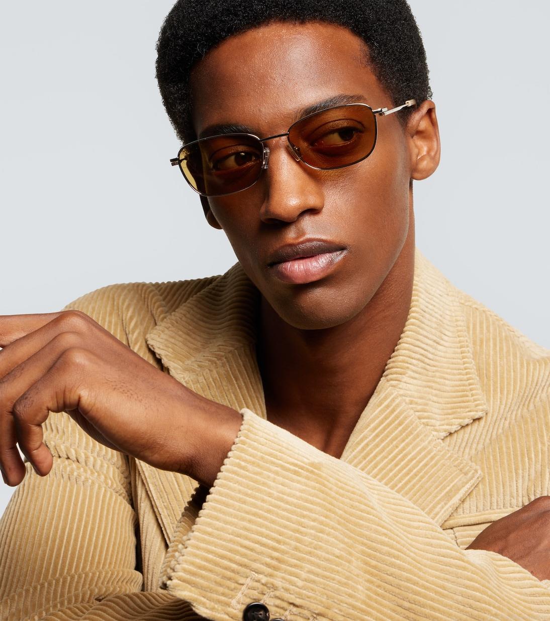 Bottega VenetaRectangular sunglasses