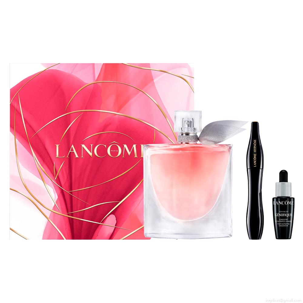 Kit Perfume Lancôme La Vi Est Belle Eau de Parfum Feminino 100 ml + Máscara De Cílios 2 ml + Sérum