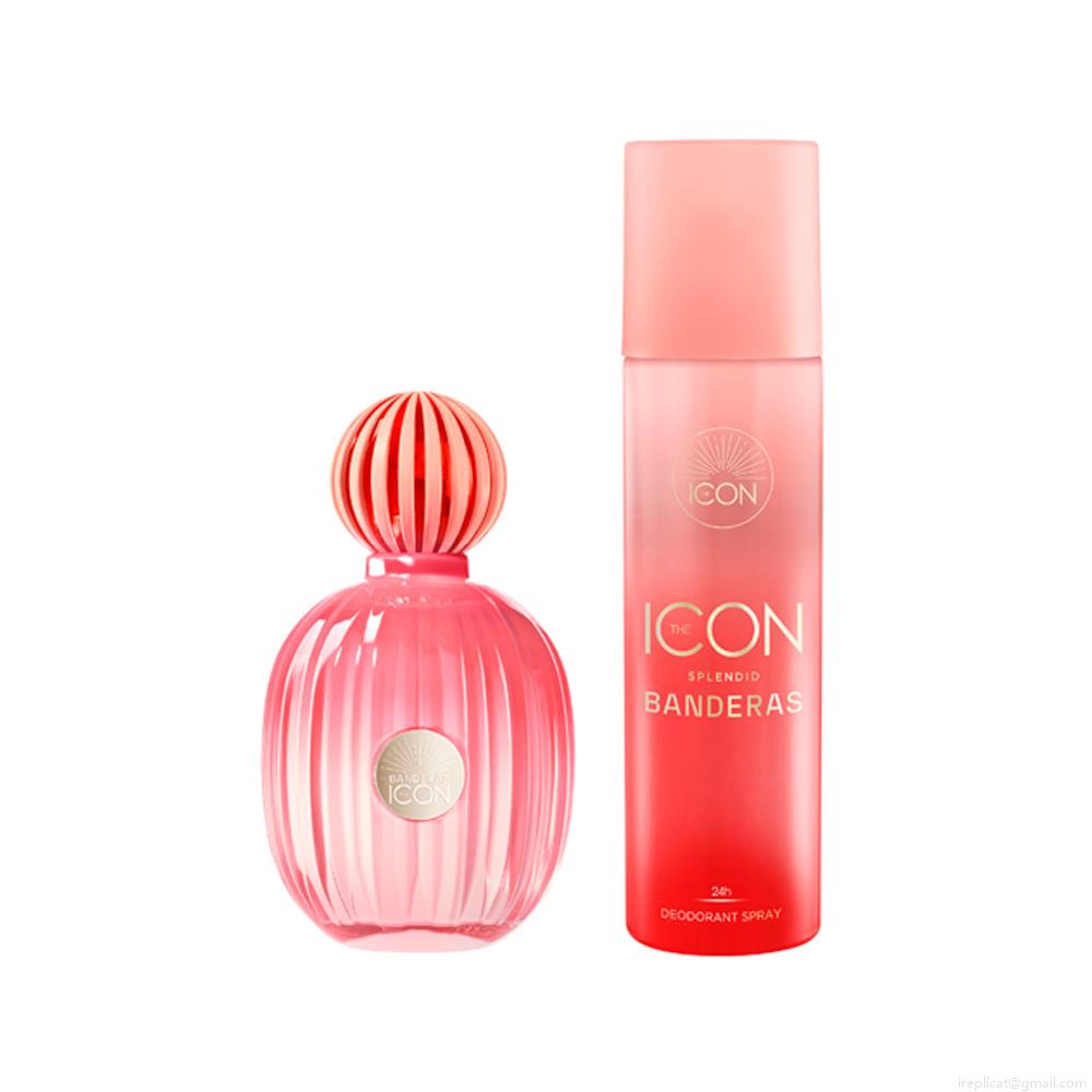 Kit Perfume Banderas The Icon Splendid Eau de Parfum Feminino 100 ml + Desodorante 150 ml