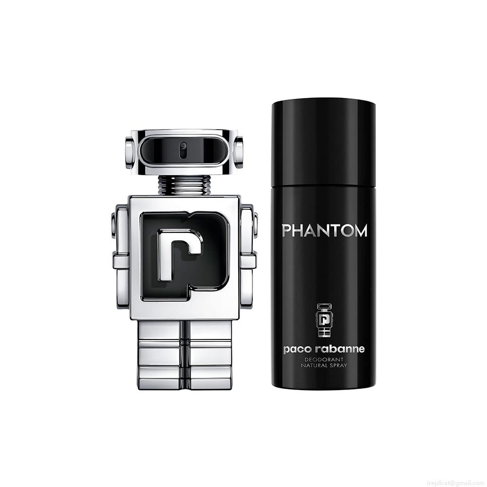 Kit Perfume Paco Rabanne Phantom Masculino Eau de Toilette 100 ml + Desodorante 150 ml