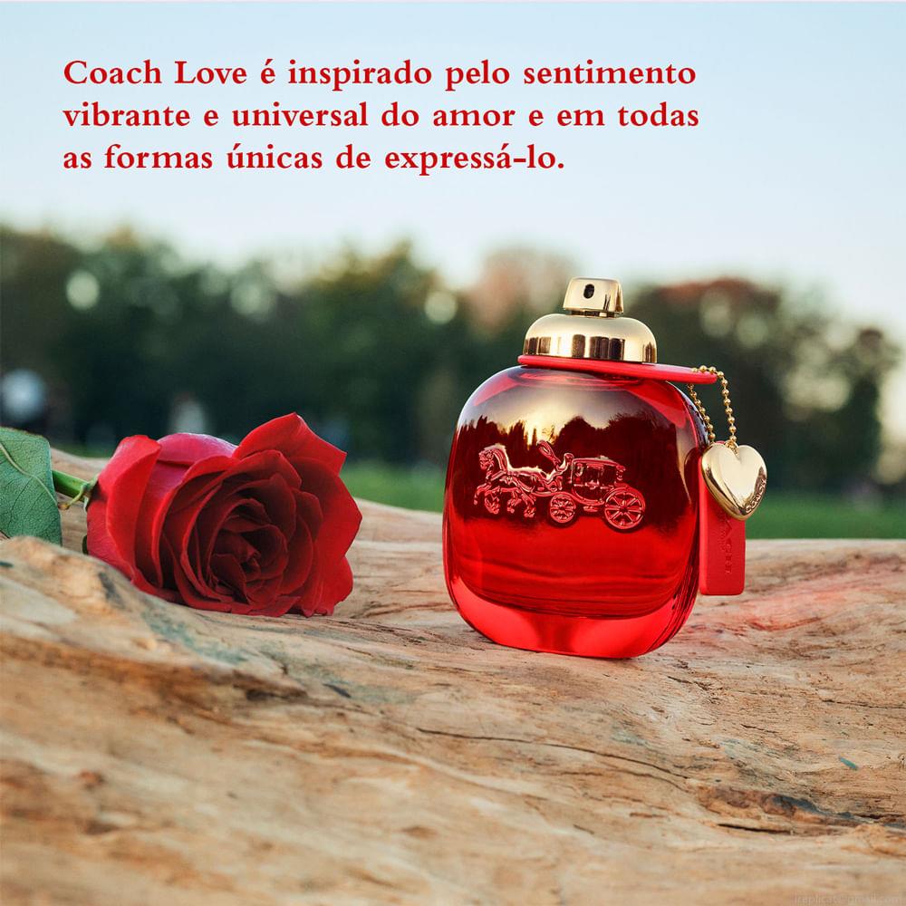 Perfume Coach Love Feminino Eau de Parfum 50 ml