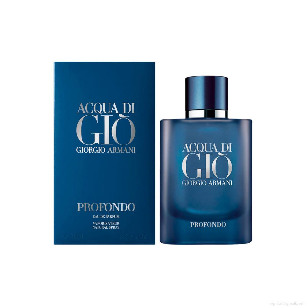 Perfume Giorgio Armani Acqua Di Giò Profondo Masculino Eau de Parfum 75 ml