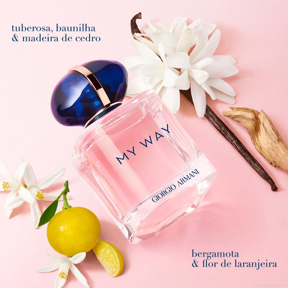 Perfume Giorgio Armani My Way Feminino Eau de Parfum Recarregável 50 ml