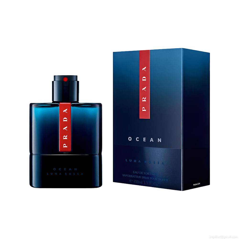 Perfume Prada Luna Rossa Ocean Masculino Eau de Toilette 100 ml