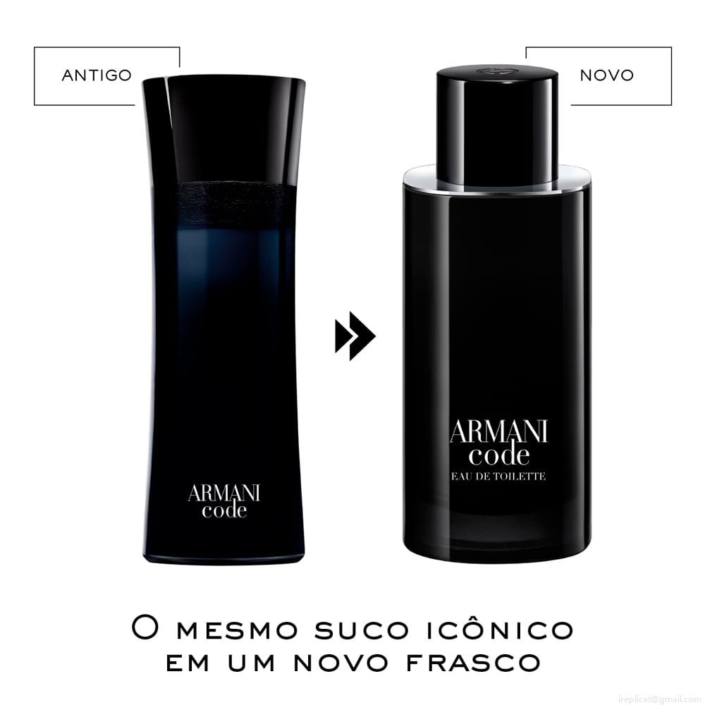 Perfume Giorgio Armani New Code Masculino Eau de Toilette Recarregável 125 ml