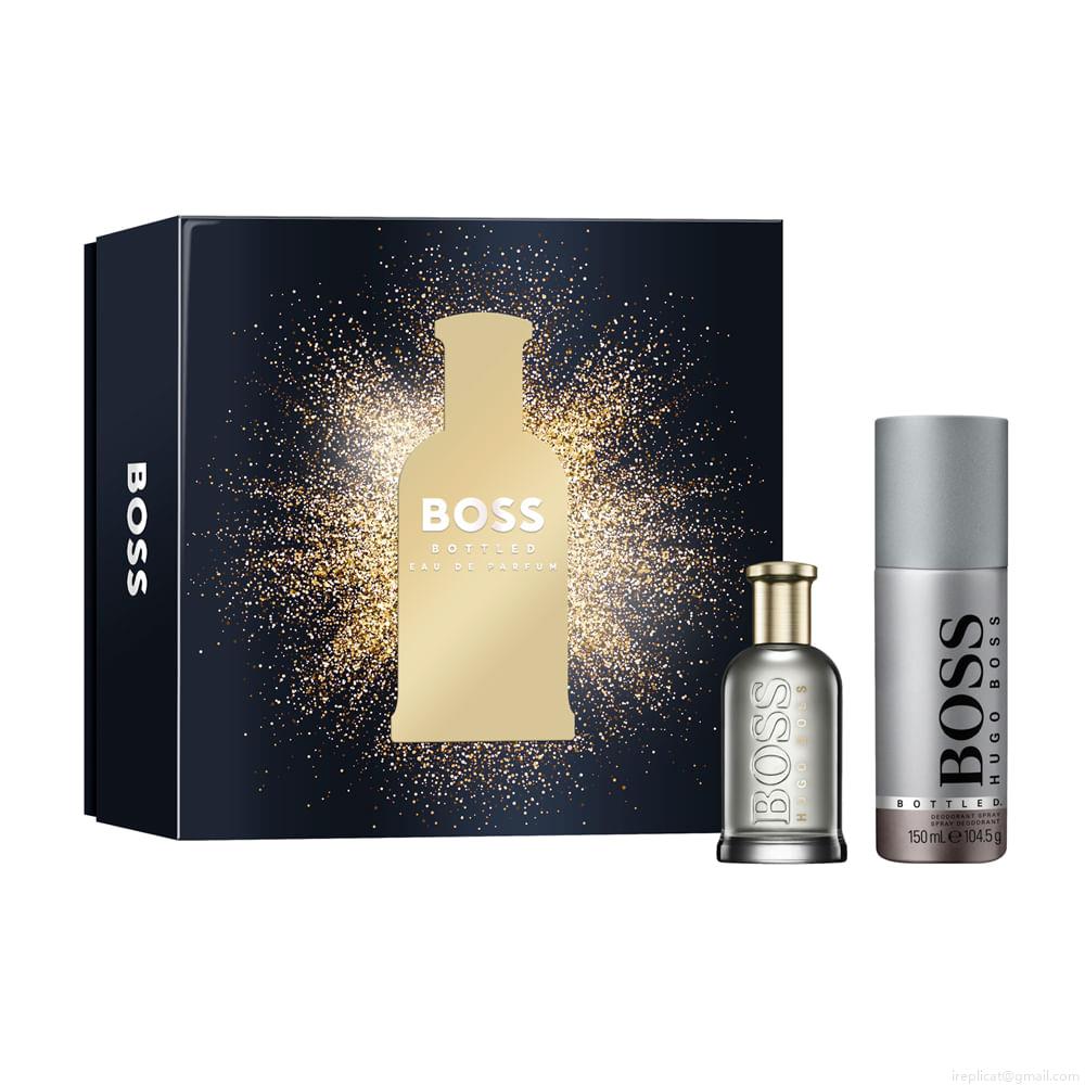 Kit Hugo Boss Bottled Masculino Eau de Parfum 50 ml + Desodorante 150 ml