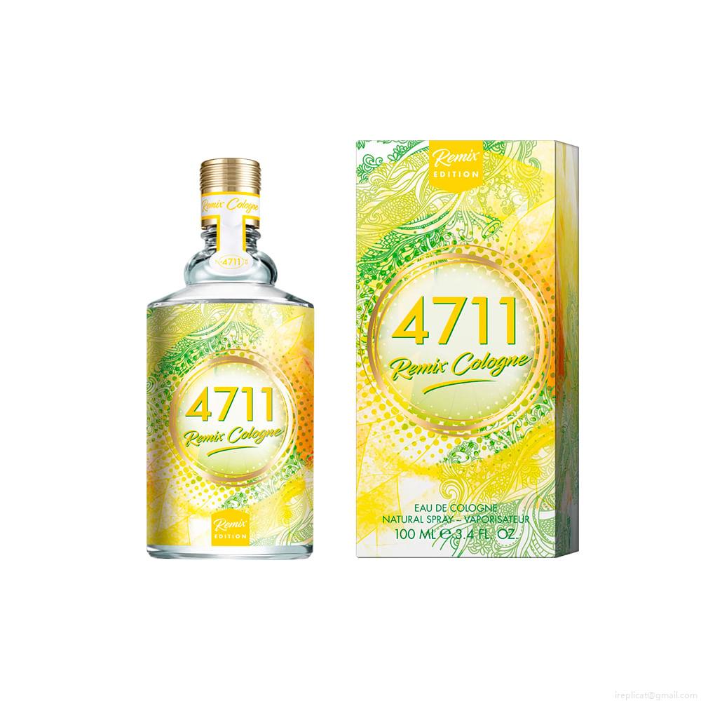 Colônia 4711 Remix Lemon Unissex Eau Cologne 100 ml