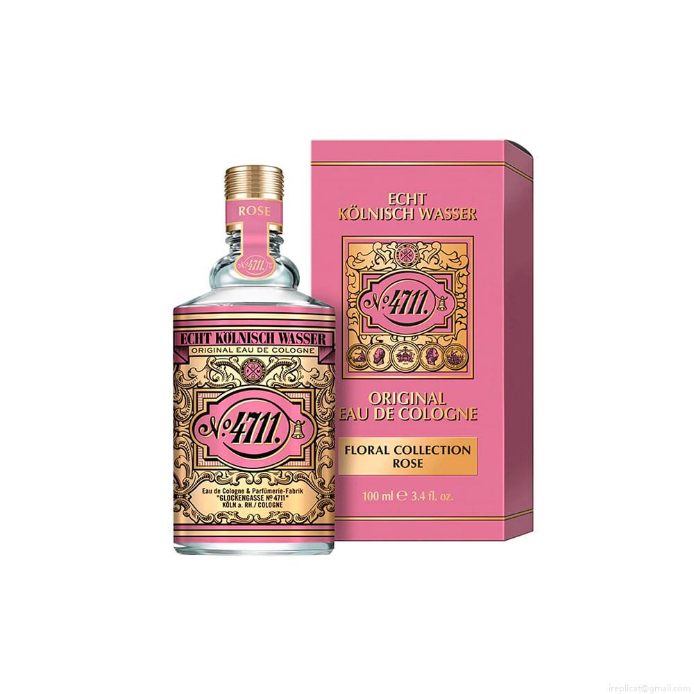 Colônia 4711 Floral Collection Rose Unissex Eau de Cologne 100 ml