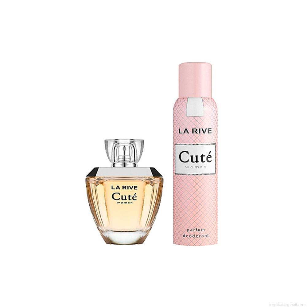 Kit Perfume La Rive Cuté Feminino Eau de Toilette 100 ml + Desodorante 150 ml