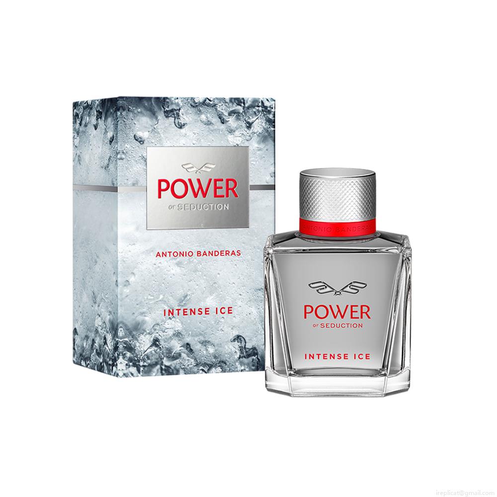 Perfume Banderas Power Of Seduction Intense Ice Masculino Eau de Toilette 100 ml