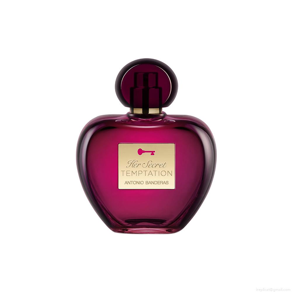 Kit Perfume Banderas Her Secret Temptation Feminino Eau de Toilette 80 ml + Desodorante 150 ml