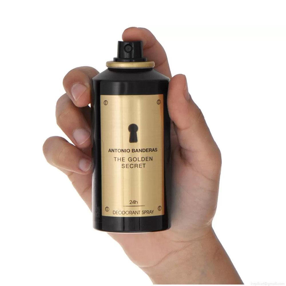 Desodorante Spray Banderas The Golden Secret Masculino 150 ml