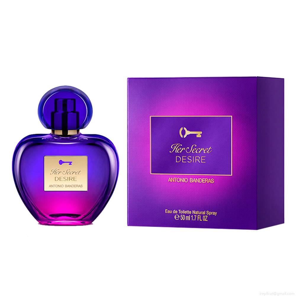 Perfume Banderas Her Secret Desire Feminino Eau de Toilette 50 ml