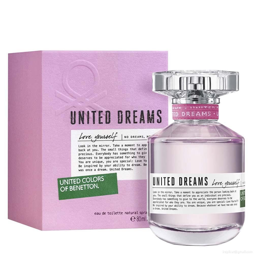 Perfume Benetton United Dreams Love Yourself Feminino Eau de Toilette 80 ml