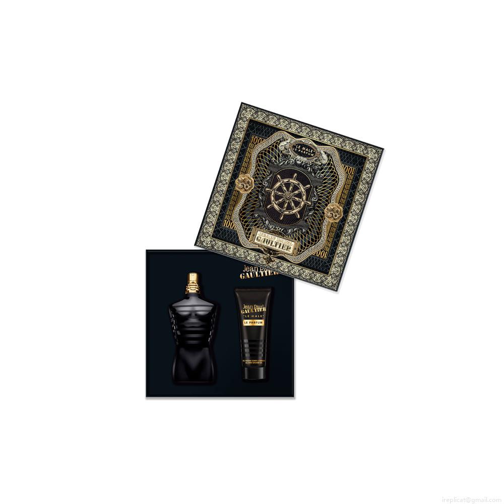 Kit Perfume Jean Paul Gaultier Le Male Le Parfum Masculino Eau de Parfum 125 ml + Gel de Banho 75 ml