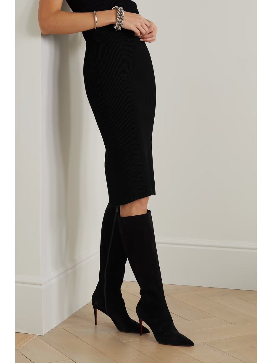 Kate Botta 85 suede knee boots