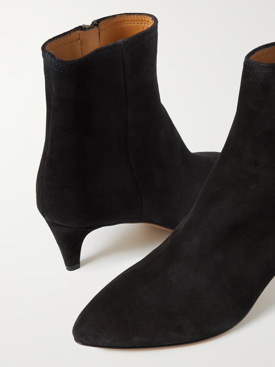 Deone suede ankle boots