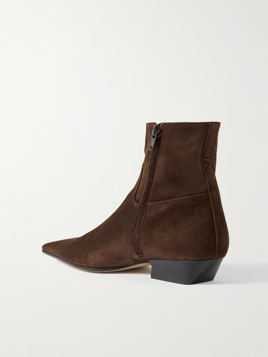 Marfa suede ankle boots