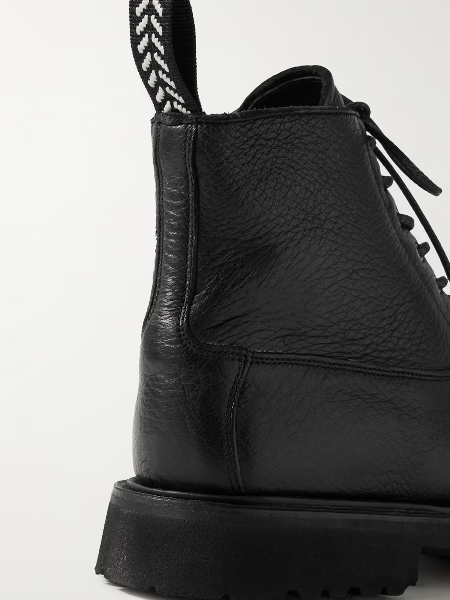 + Tricker’s Camilla textured-leather ankle boots