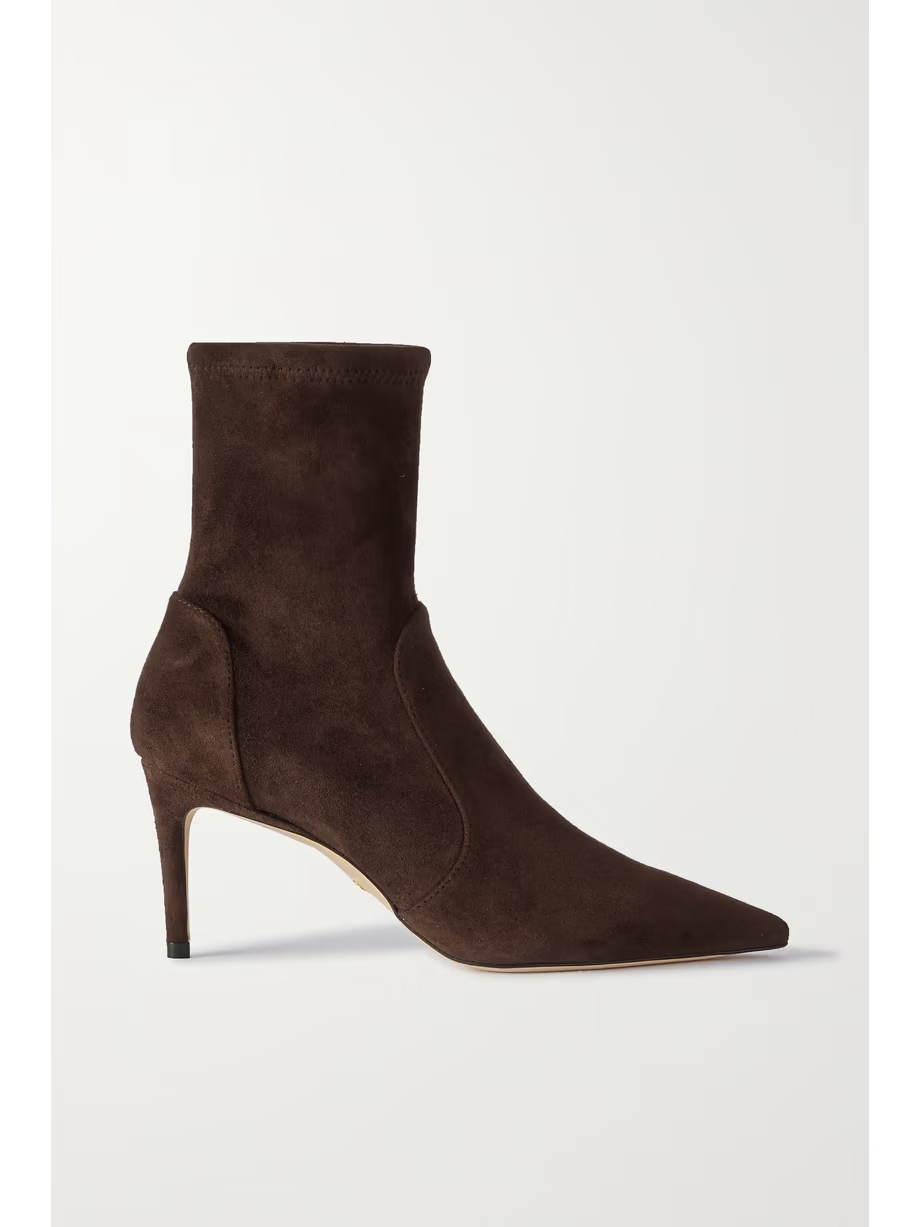 Stuart 75 suede ankle boots