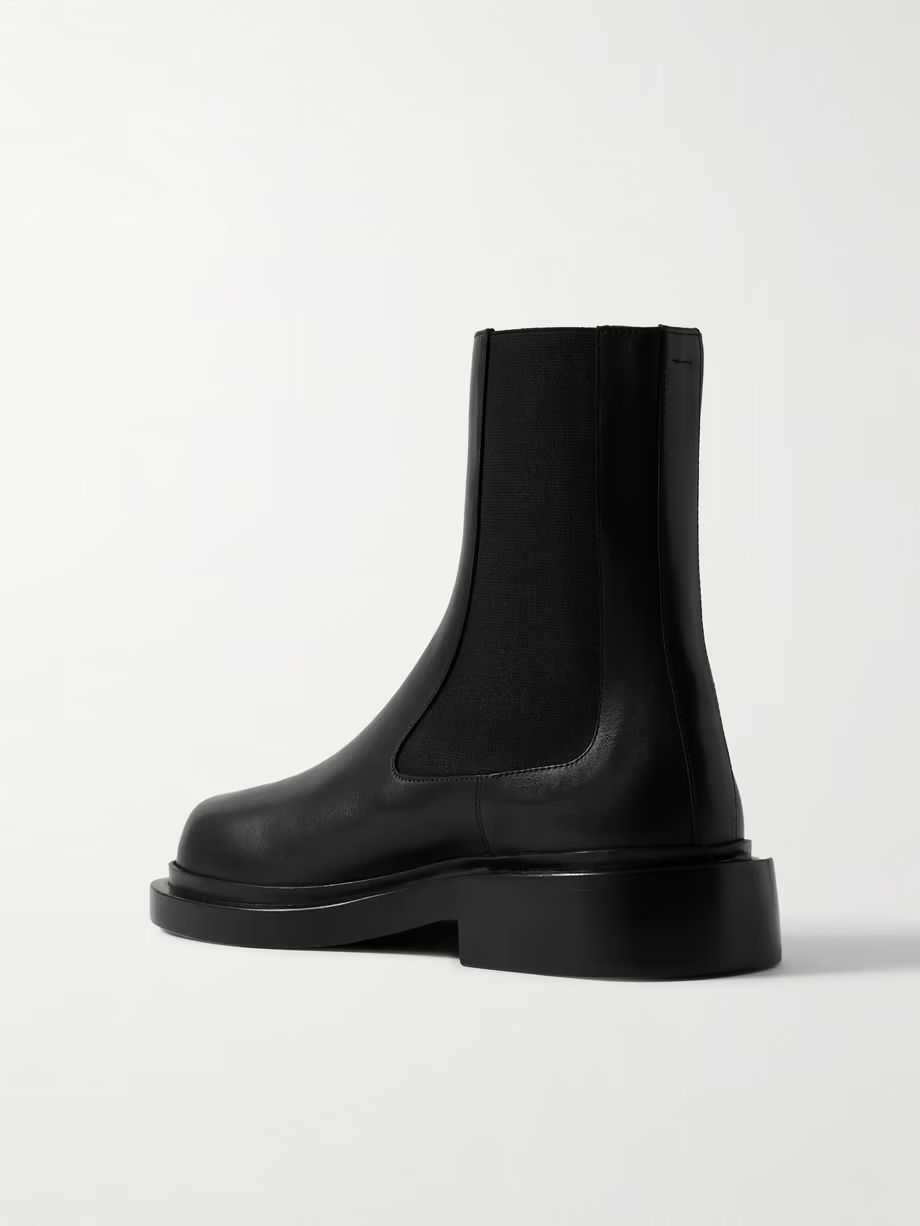 Leather Chelsea boots