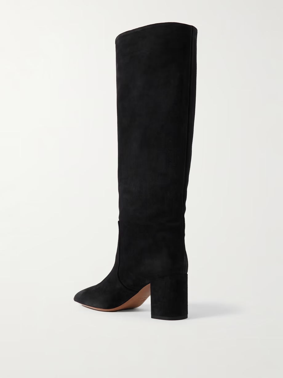 Anja suede knee boots