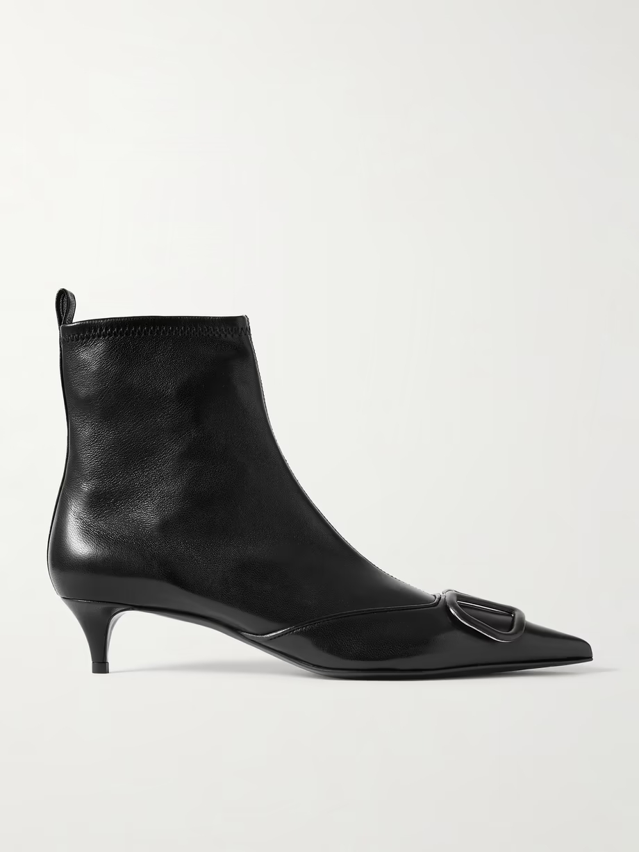 VLOGO 40 leather ankle boots