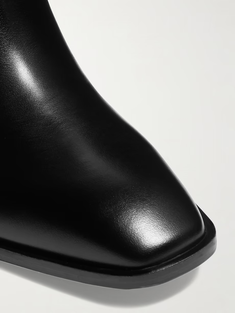 Leandra leather ankle boots