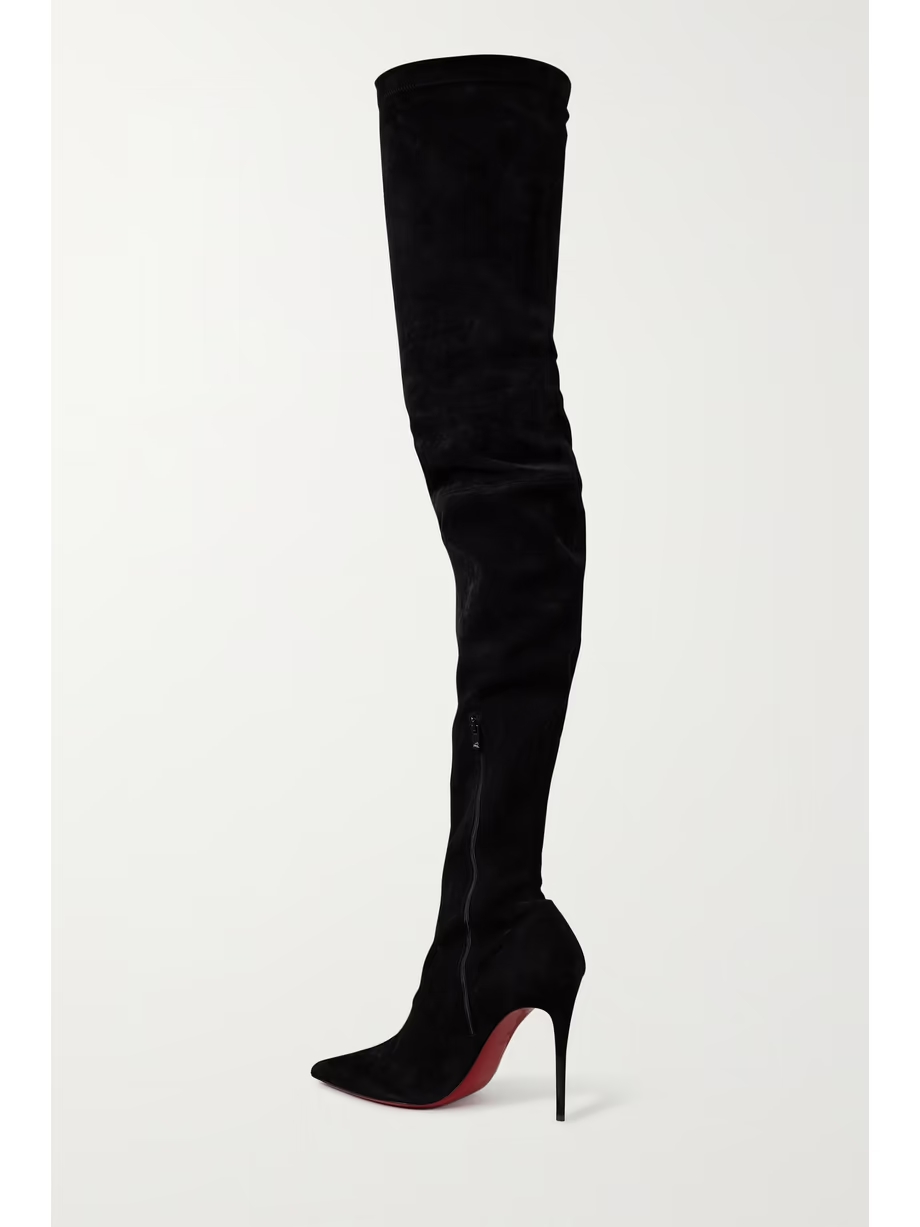 Kate Botta Alta stretch-suede over-the-knee boots