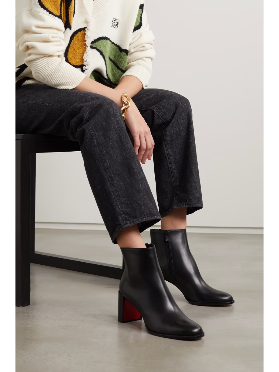 Adoxa 70 leather ankle boots