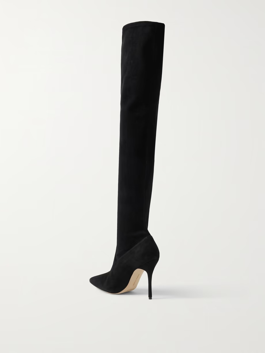 Pascalarehi 105 suede over-the-knee boots